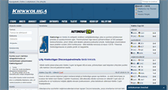 Desktop Screenshot of kiekkoliiga.net